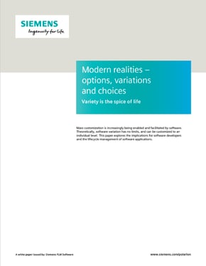 Modern Realities: Options, Variations and Choices