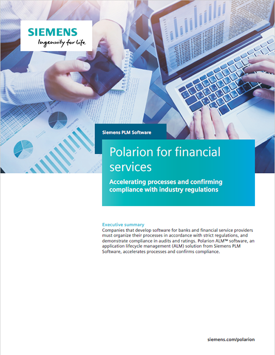 Polarion for financial services