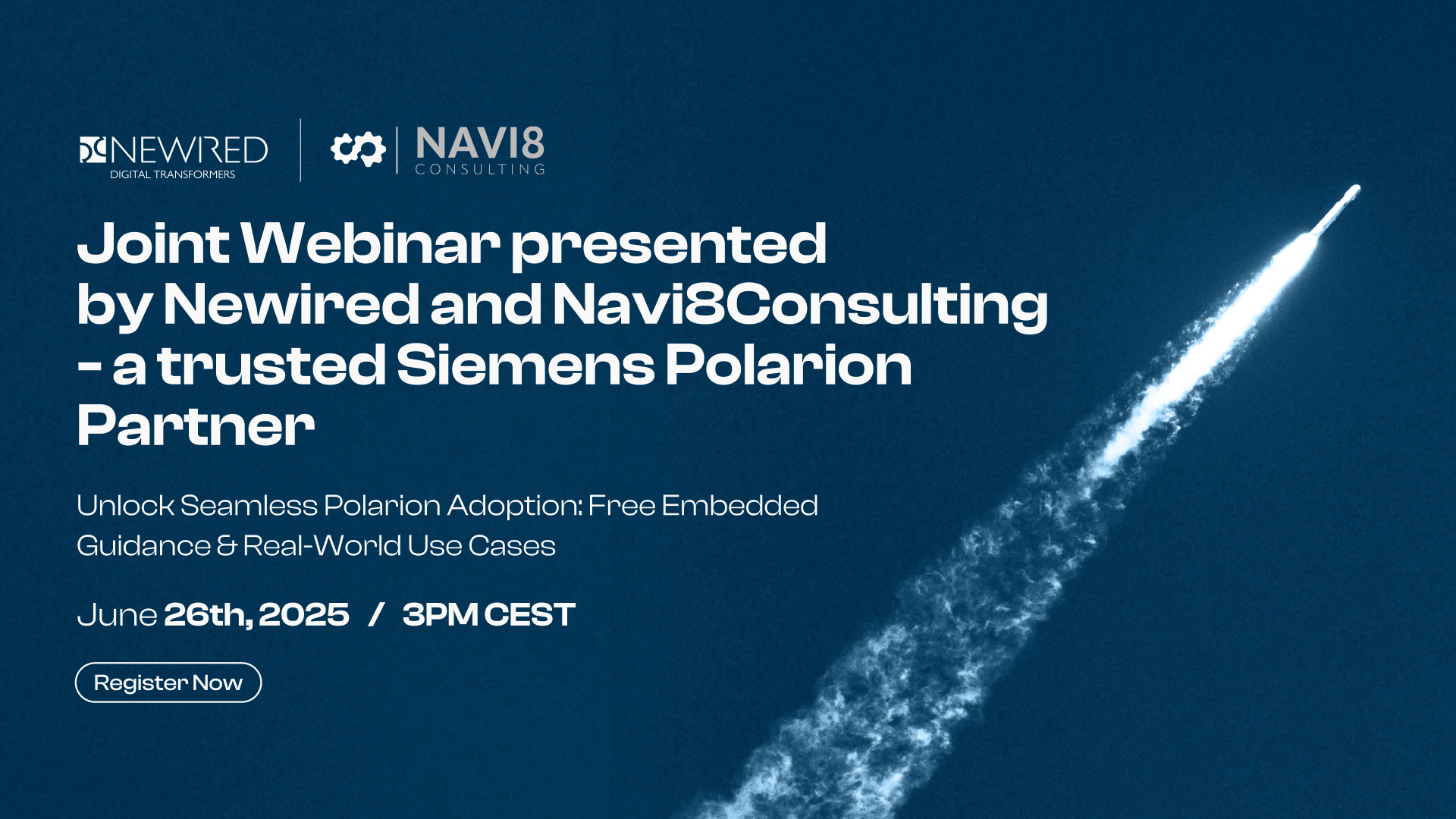 Joint Webinar presented byNewiredandNavi8Consulting -a trustedSiemens Polarion Partner (1)